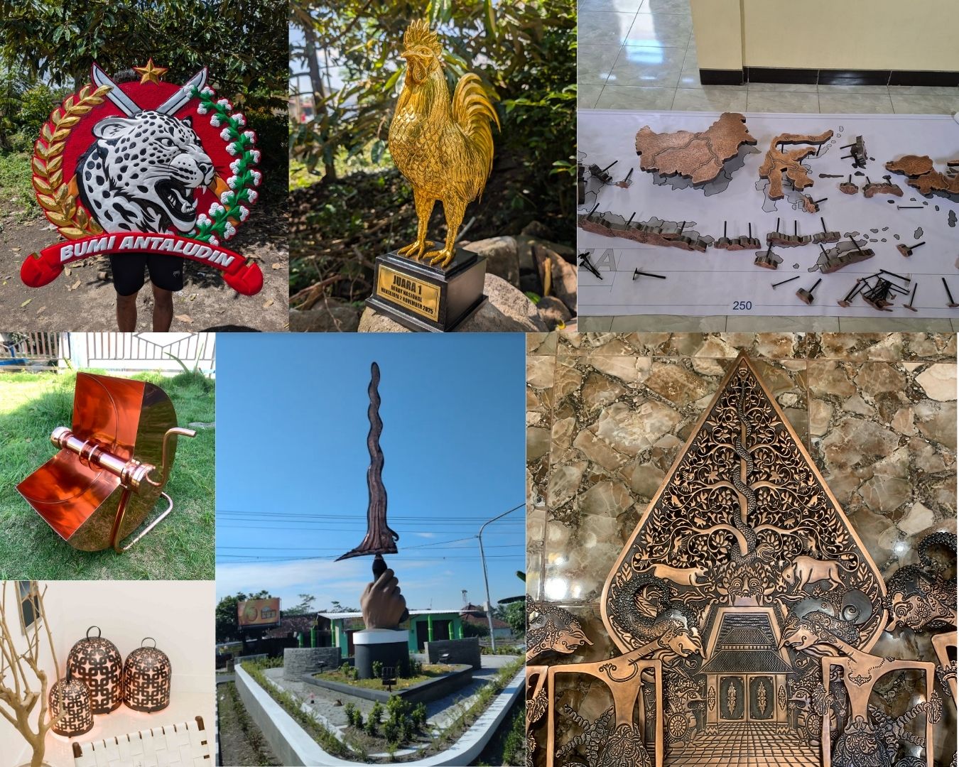 Produsen Tembaga dan Kuningan Custom – Jasa Pembuatan Kerajinan Logam Artistik & Mewah