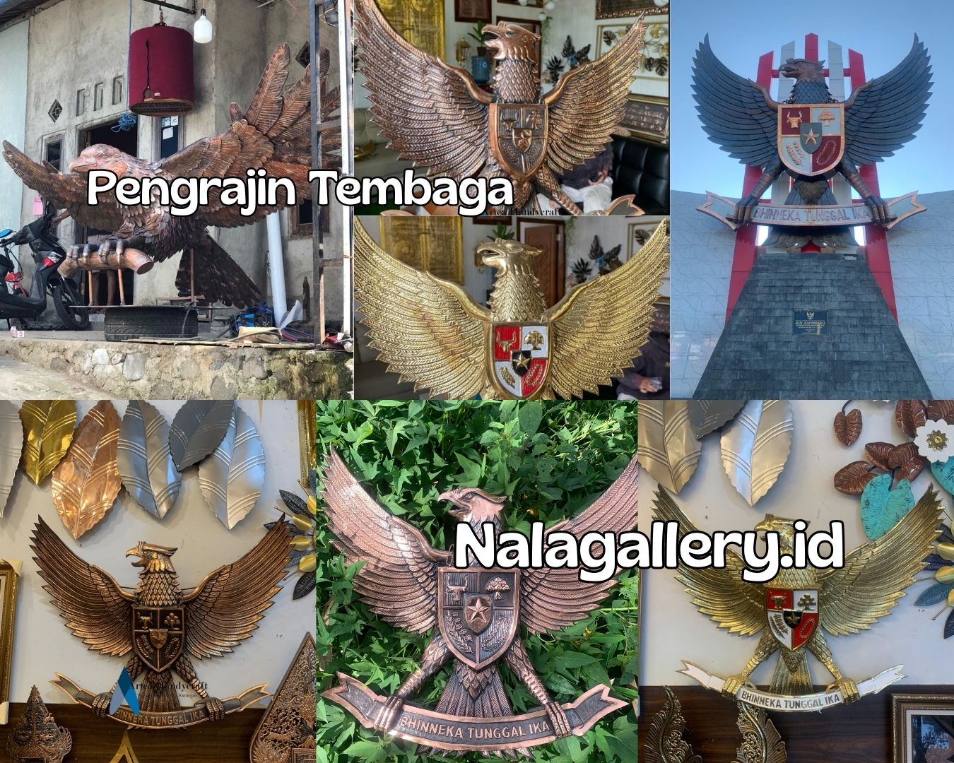 Spesialis Pengrajin Garuda Pancasila Tembaga Kuningan Berbagai Macam Ukuran