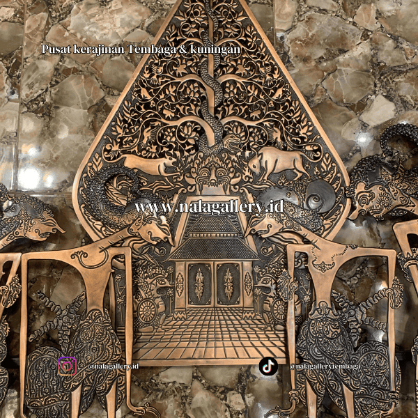 Gunungan Wayang Tembaga 5