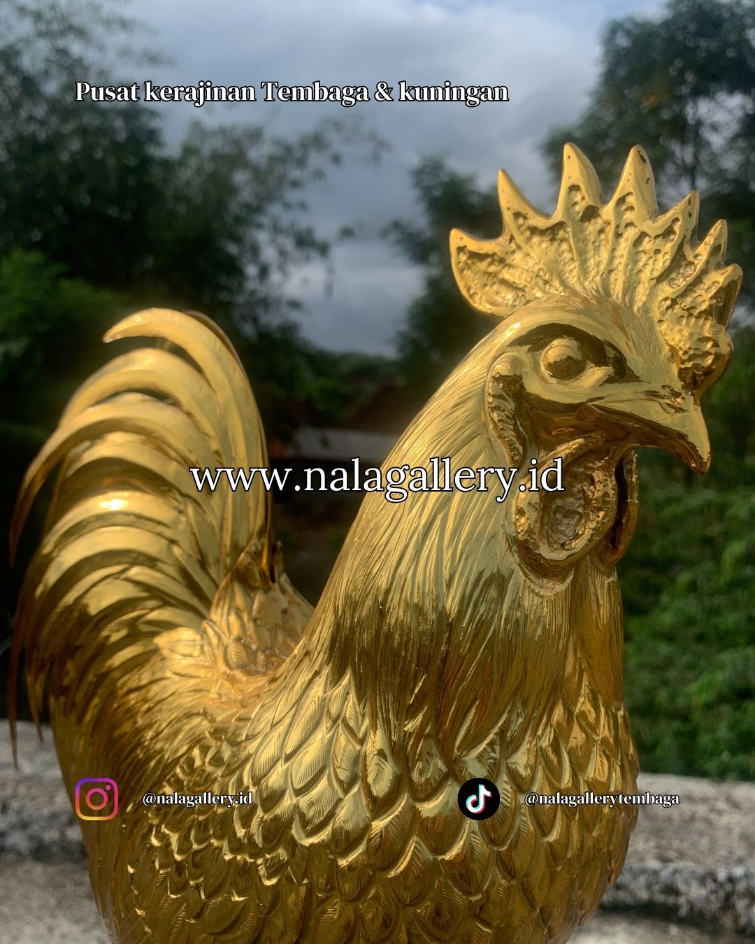 Patung ayam premium
