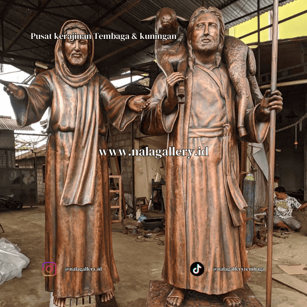 Patung Tembaga Kuningan 3
