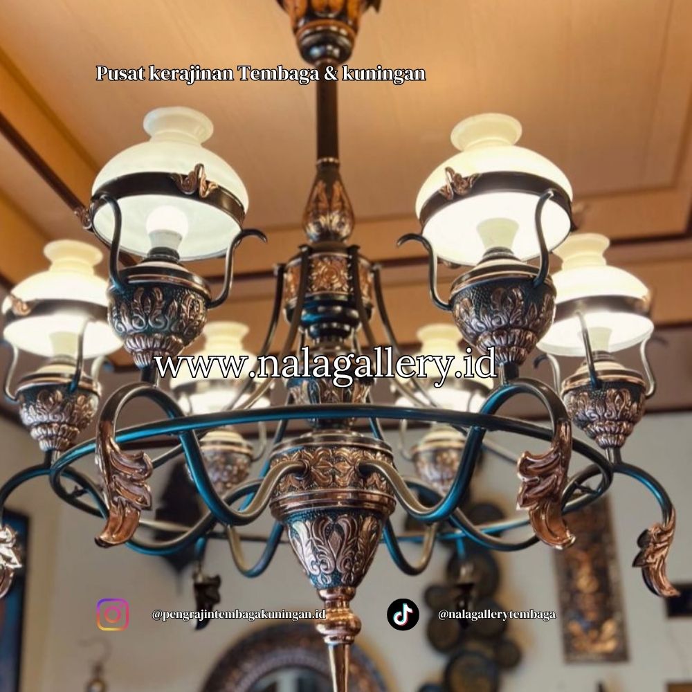 Lampu Estetik bahan tembaga premium terbaik